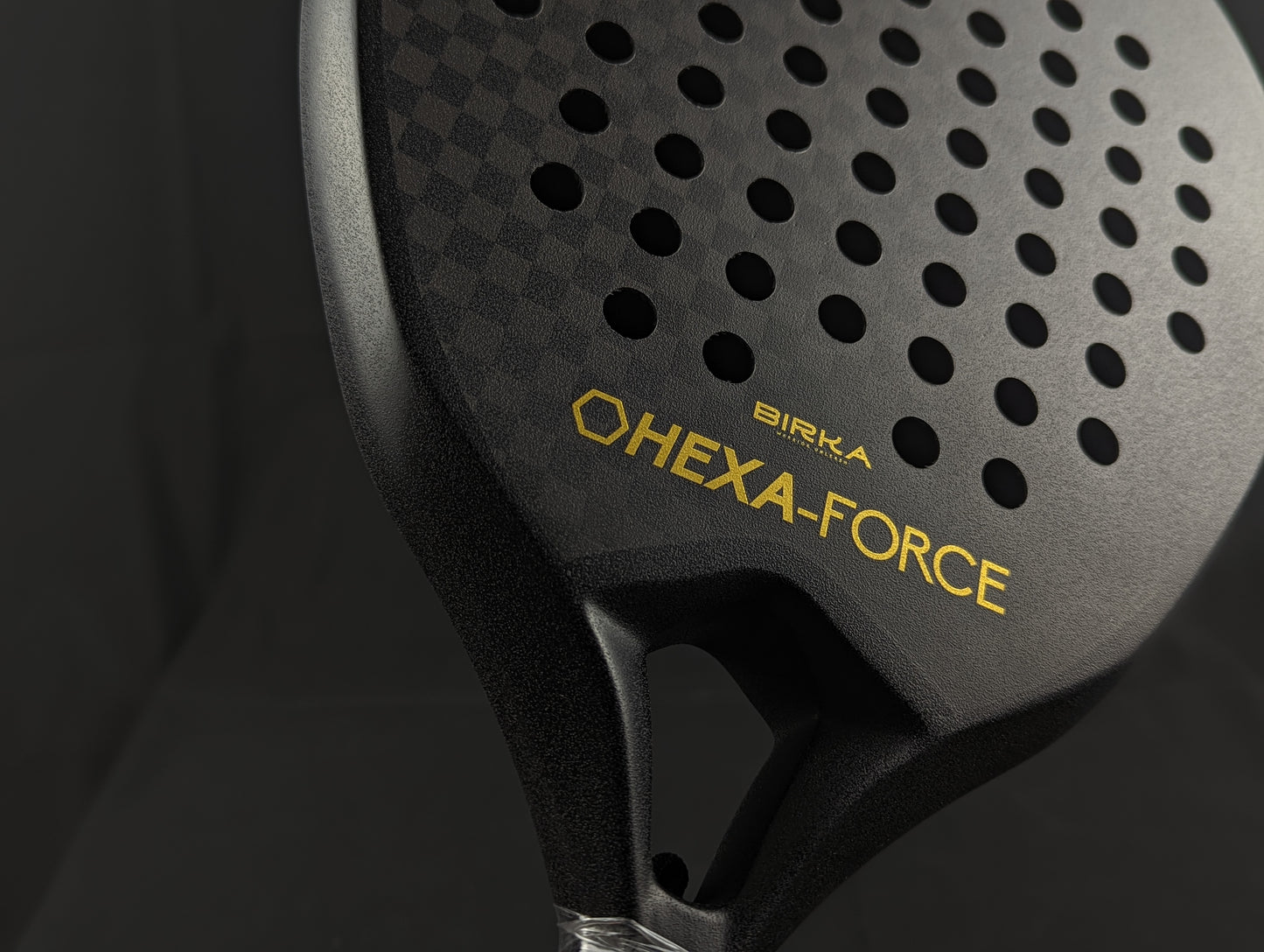 Pala de pádel Hexa-force 12K Carbon + grip Hesacore Tour