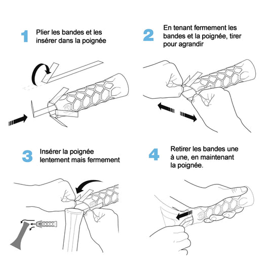Grip silicone Hesacore