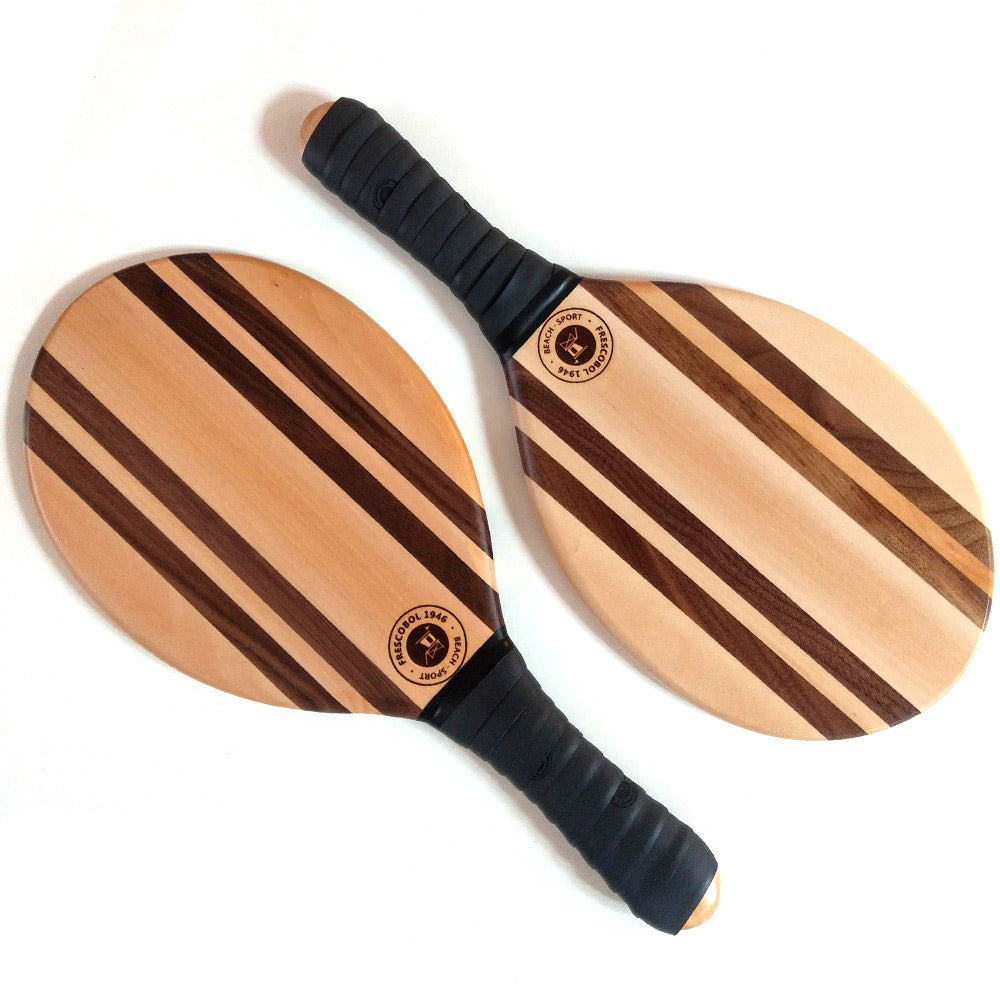raquettes de plage noires