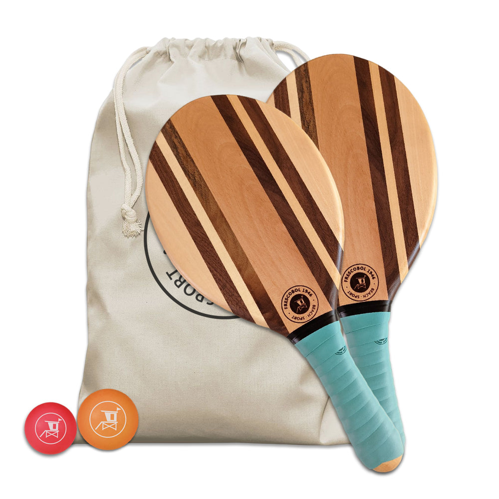 Frescobol bat set - Tropical Green