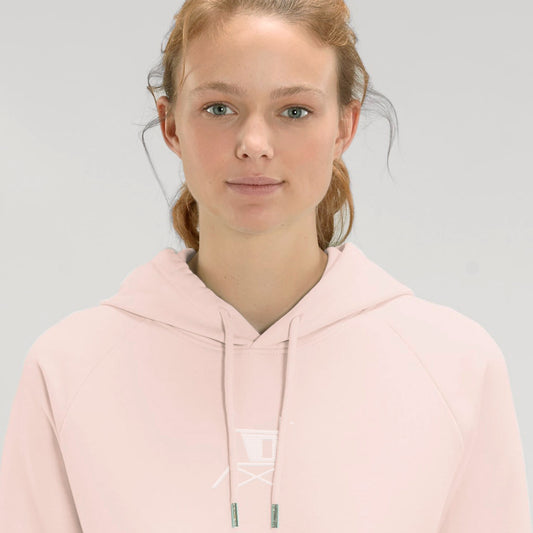 Premium Hoodie Lifeguard Hut white - Frescobol 1946