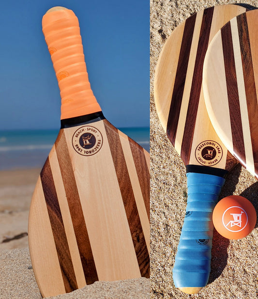 couleurs vives raquettes de plage