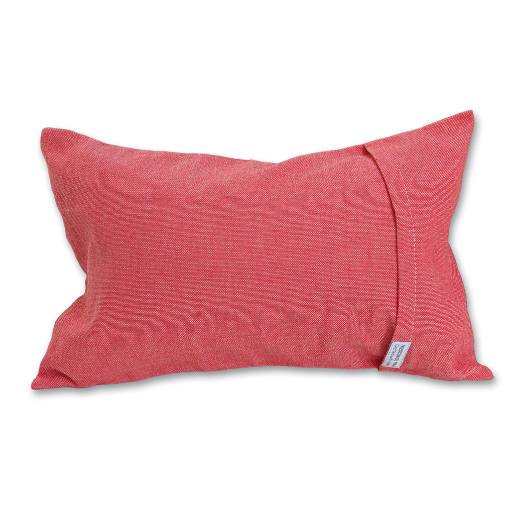 Inflatable Beach Pillow Fouta Pastel Red