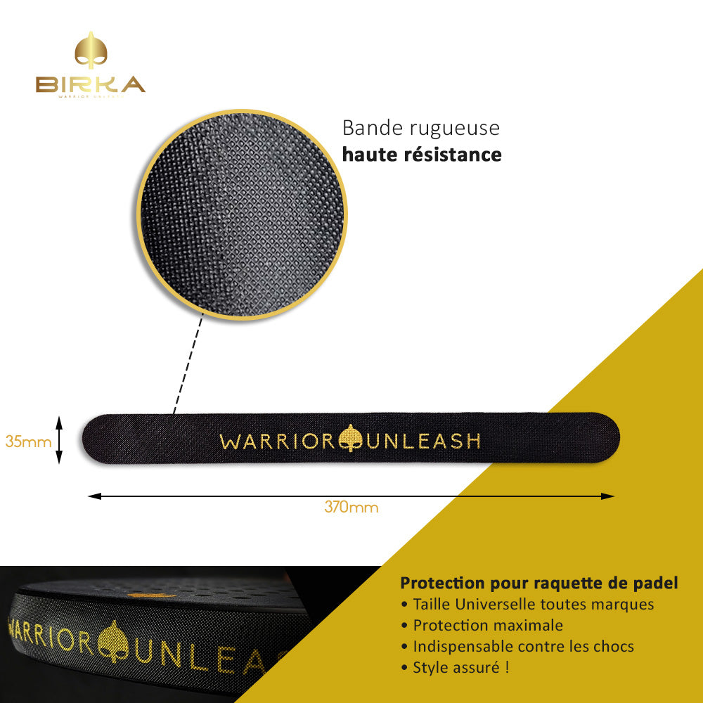 Padel racquet protection tape ◊Warrior Unleash◊