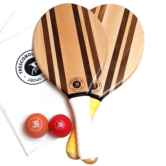 Jeu de raquette bois haut de gamme