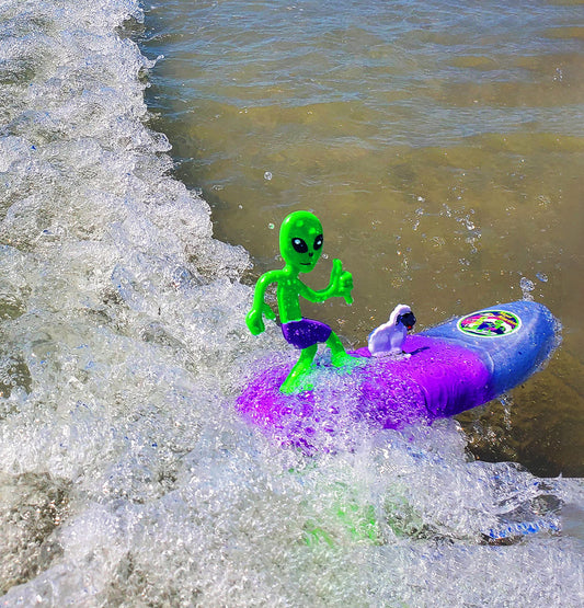 Maui Martian a le style dans la vague